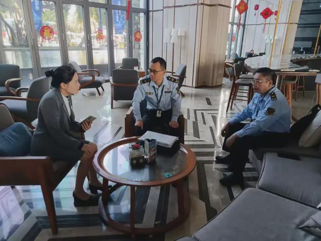 三亚市市场监管局对星级酒店开展节前食品安全检查(图2)