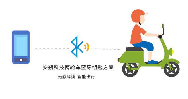 无感解锁蓝牙开关模块在车钥匙上的应用
